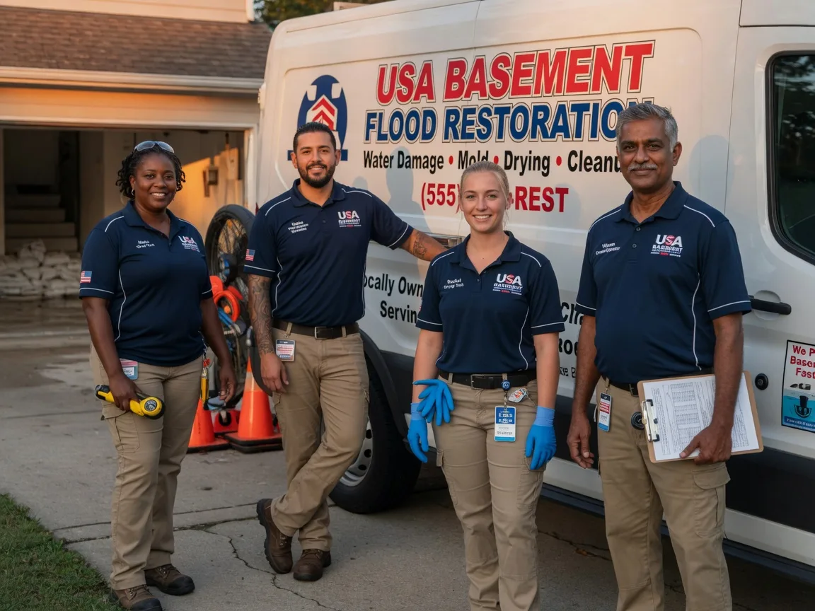 Basement Flood Cleanup company in Ashley, OH